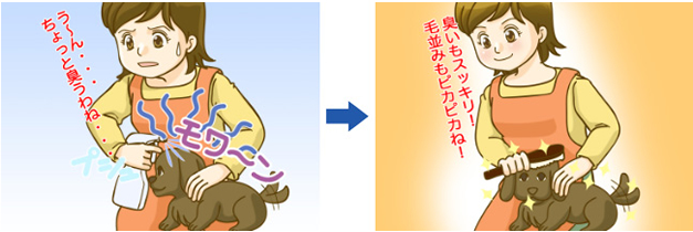ペットの臭いが気になる